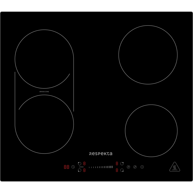 Respekta ASET9006600i Backofen-Set, schwarz