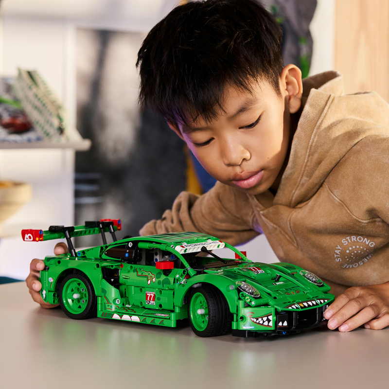 LEGO Technic Porsche 911 GT3 R REXY AO Racing Rennwagen Konstruktionsspielzeug