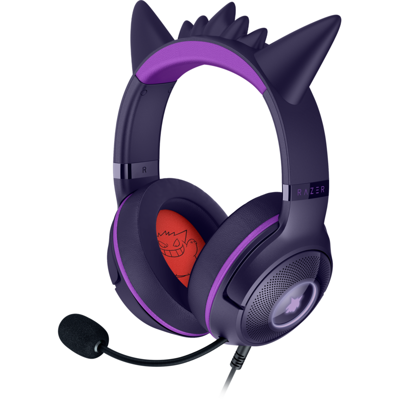 Razer Kraken Kitty V2 Pokémon Gengar Ed. Gaming-Headset, lila, USB-A