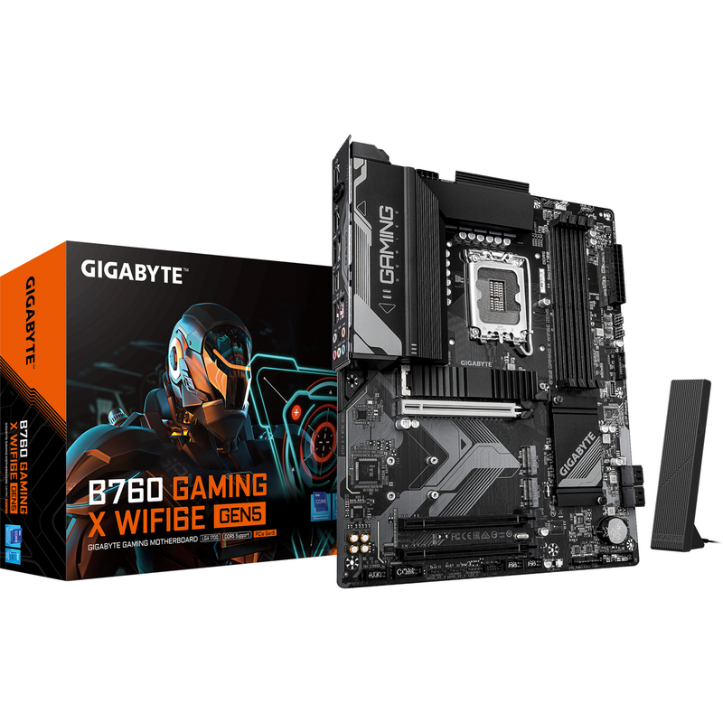 GIGABYTE B760 GAMING X WIFI6E GEN5 Mainboard