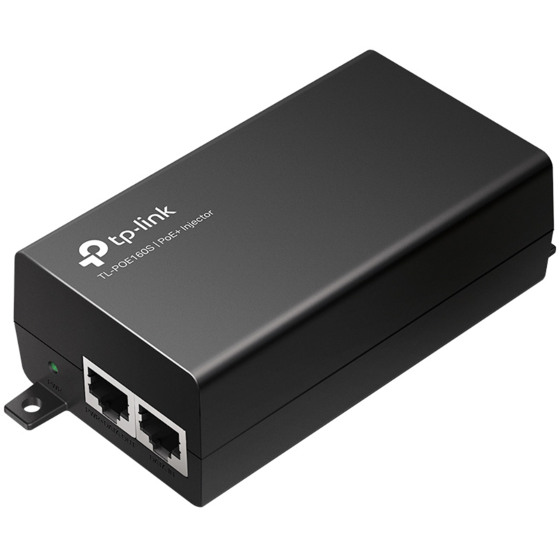 TP-Link TL-PoE160S PoE Injector Adapter, schwarz
