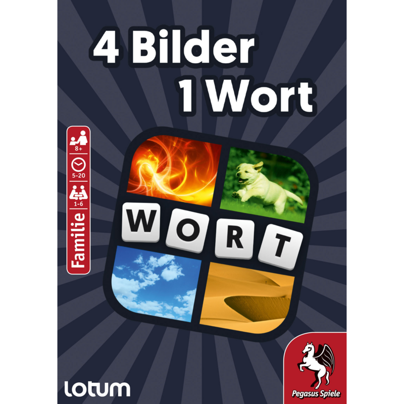Pegasus 4 Bilder 1 Wort - Das Kartenspiel