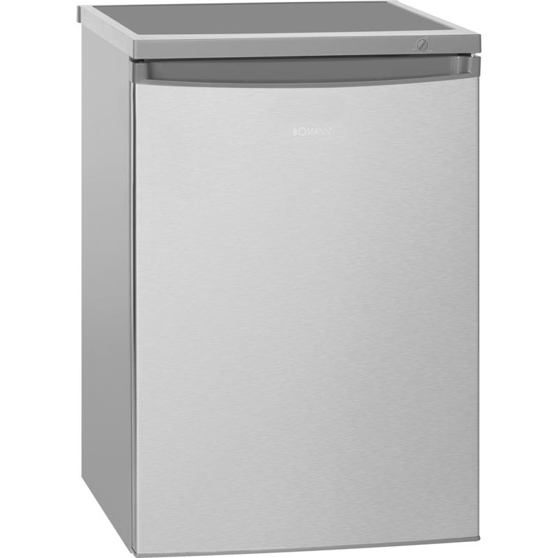 Bomann KS 2184.1 Kühlschrank, edelstahl