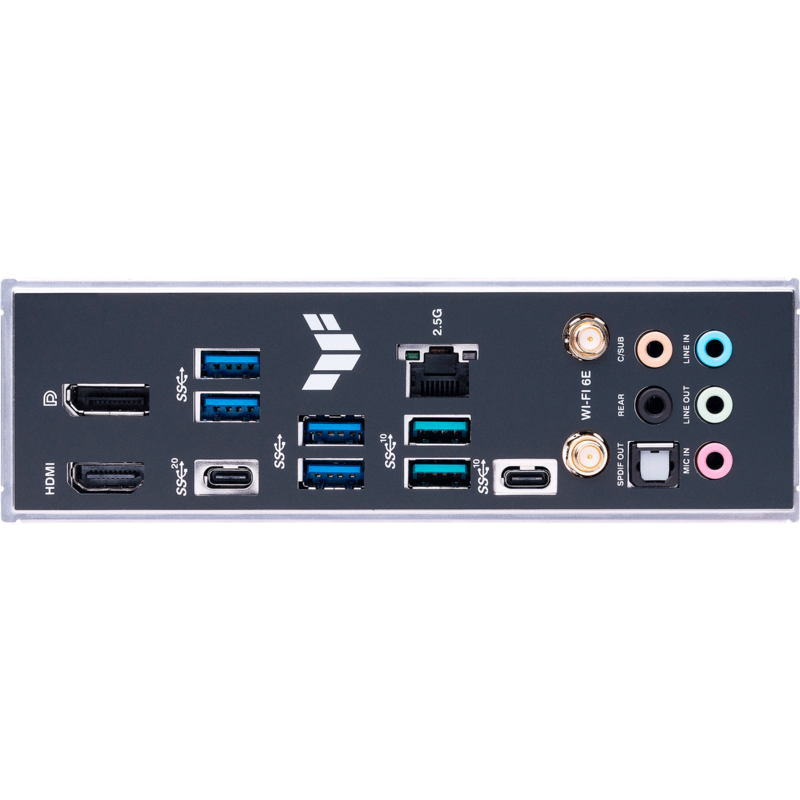 ASUS TUF GAMING Z790-PLUS WIFI Mainboard, schwarz/grau, Gebraucht