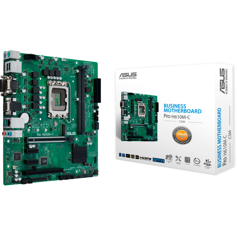 ASUS PRO H610M-C-CSM Mainboard