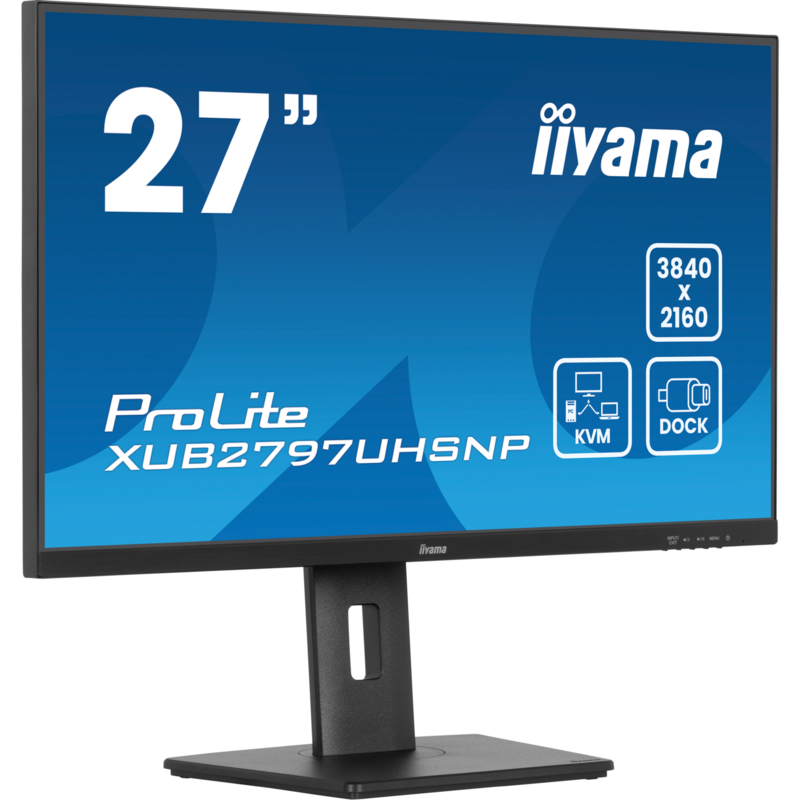 iiyama Prolite XUB2797UHSNP-B1 LED-Monitor, schwarz (matt), 4K UHD, IPS