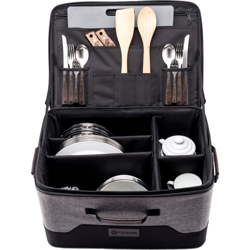 Petromax Catago Box 50 Aufbewahrungsbox, grau/schwarz, Campingbox