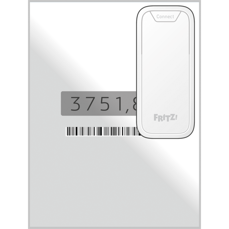 FRITZ! Smart Energy 250 Sensor, weiß, für digitale Stromzähler