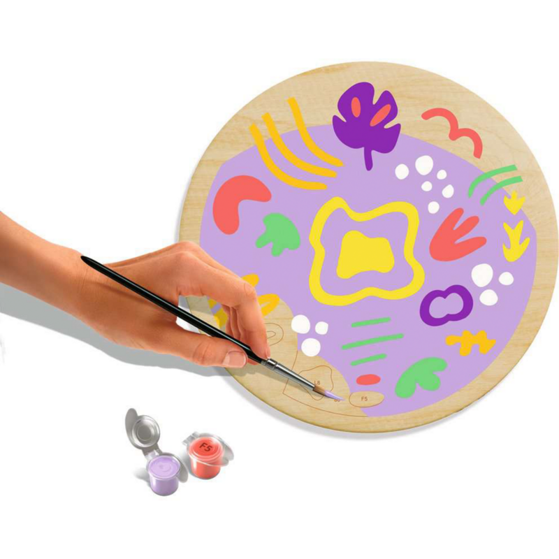 Ravensburger CreArt Wooden - Florale Ströme Malen