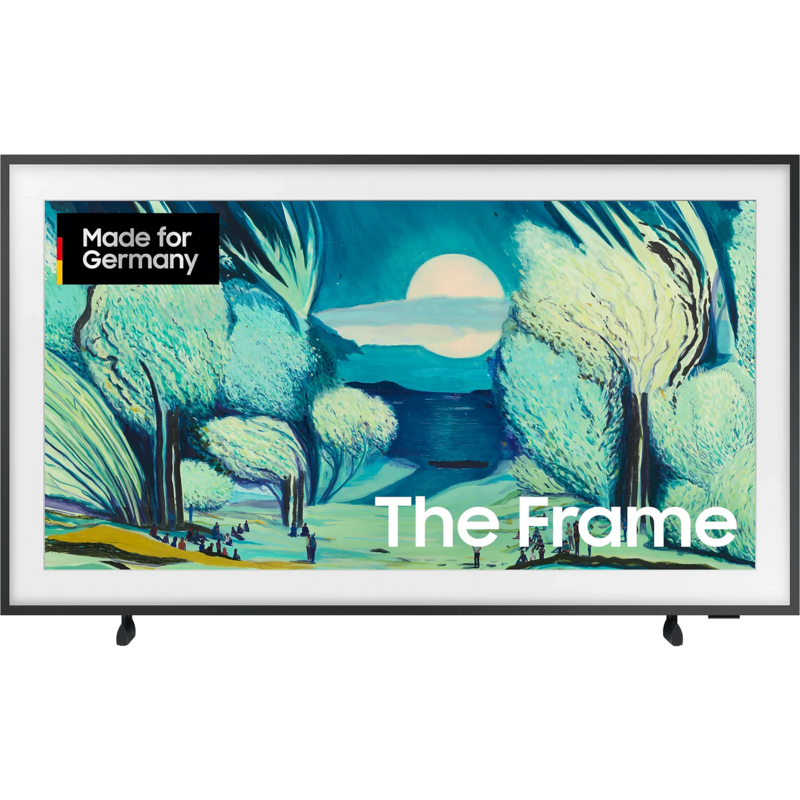 Samsung GQ50LS03FAUXZG The Frame QLED-Fernseher, schwarz, UltraHD/4K, Vision AI