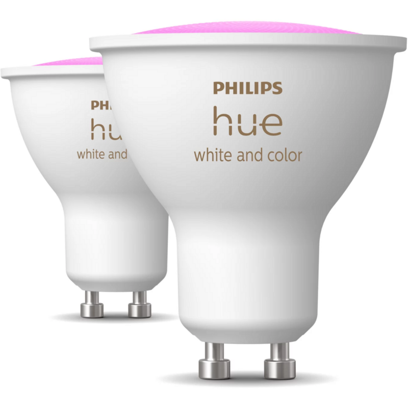Philips HUE White & Color Ambiance GU10 Smarter Spot Doppelpack LED-Lampe