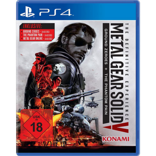 METAL GEAR SOLID 5 Definitive Edition, Standard, PlayStation 4, Spiel, Abenteuer