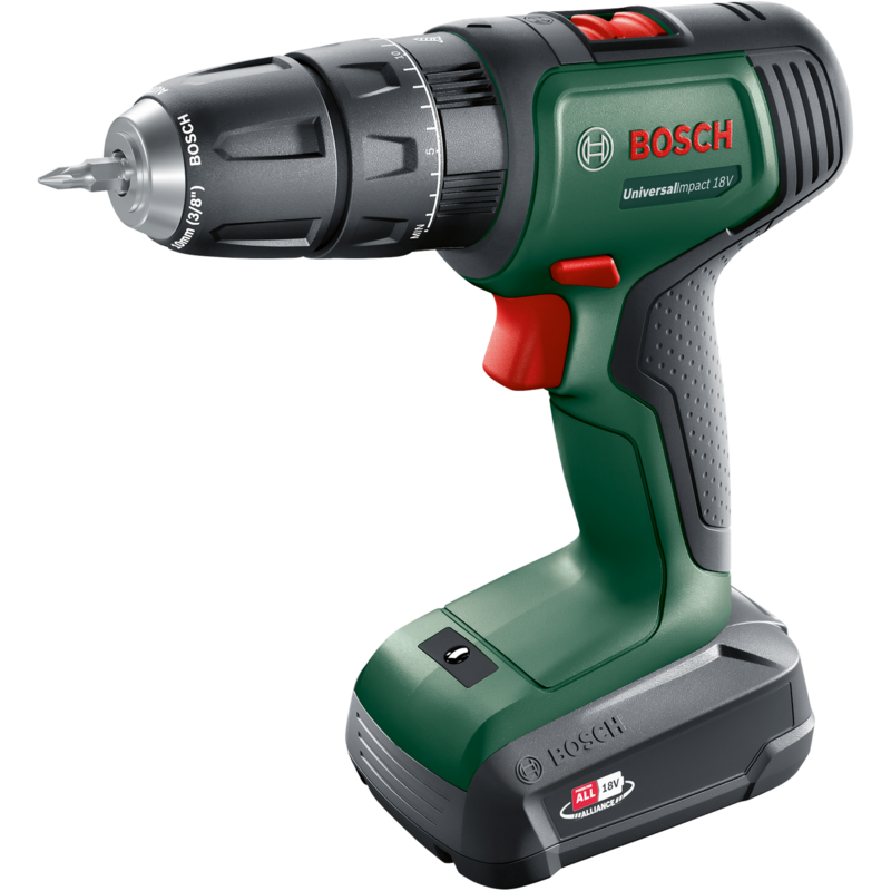 Bosch Heimwerken & Garten Akku-Schlagbohrschrauber UniversalImpact 18V, Set