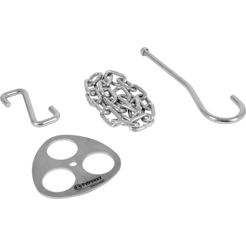 Petromax Dreibein-Ring Halterung, edelstahl, für Äste mit Ø bis 3,5cm