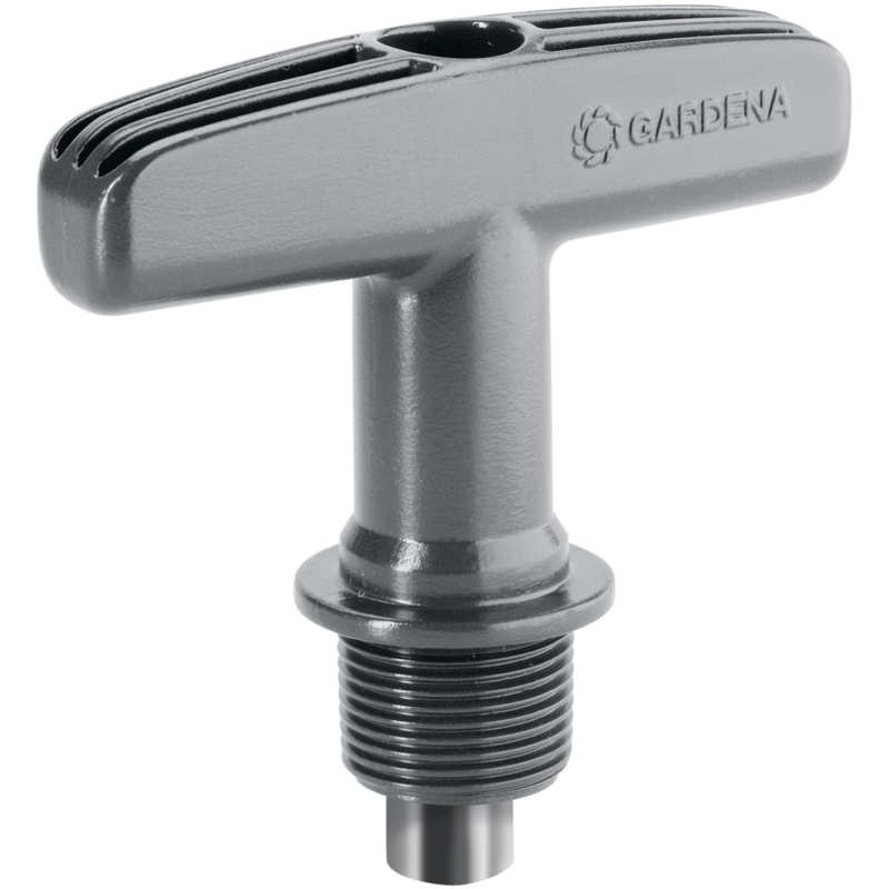 GARDENA Schneidwerkzeug für Anbohrschelle, 3/4"-Gewinde Rohrschneider, grau