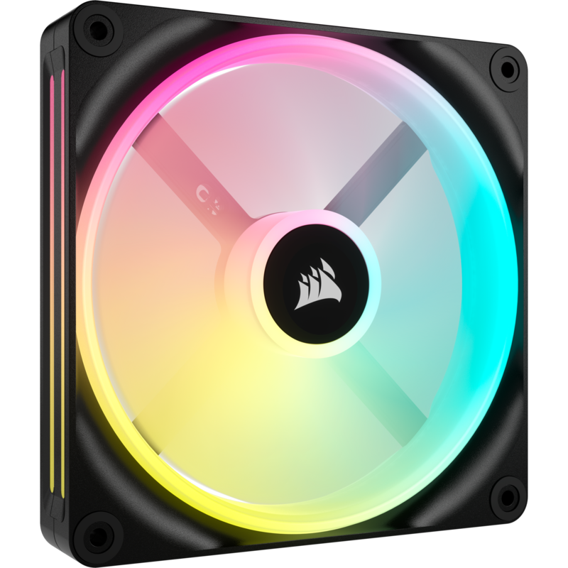 Corsair iCUE LINK QX140 RGB 140-mm-PWM-Lüfter Gehäuselüfter, schwarz