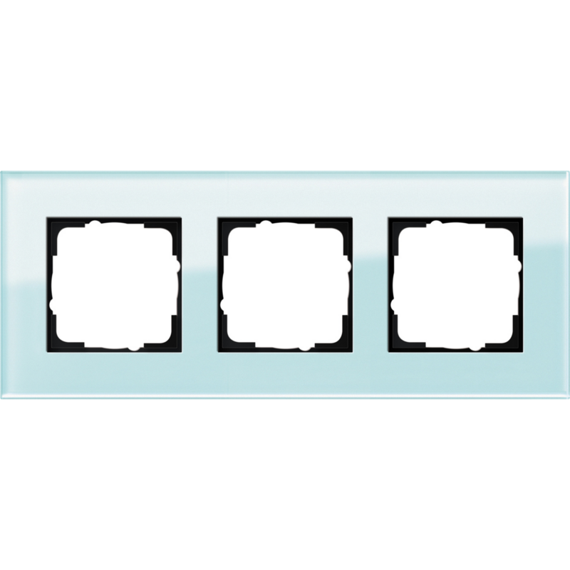 Gira Abdeckrahmen 3-fach Glas Rahmen, mint