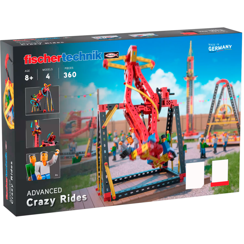 fischertechnik Advanced Crazy Rides Konstruktionsspielzeug