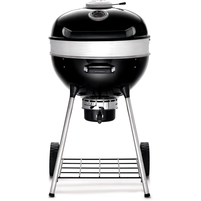 Napoleon Holzkohle Kugelgrill PRO22K-LEG-3 Grill, schwarz, Ø 57cm, Gebraucht