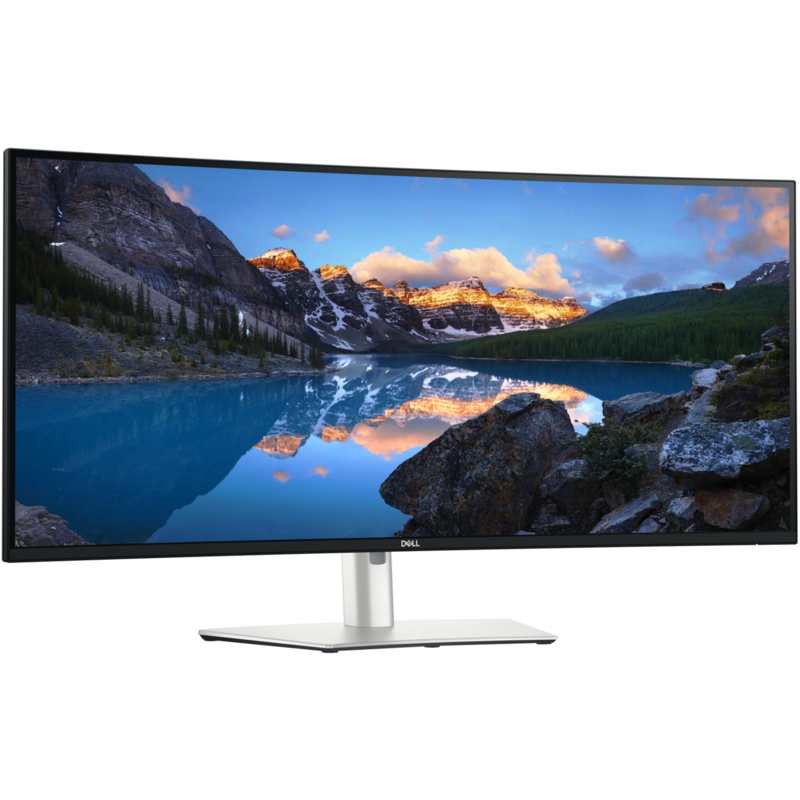 Dell U4025QW LED-Monitor, schwarz/silber, WUHD, IPS Black, Curved, Thunderbolt