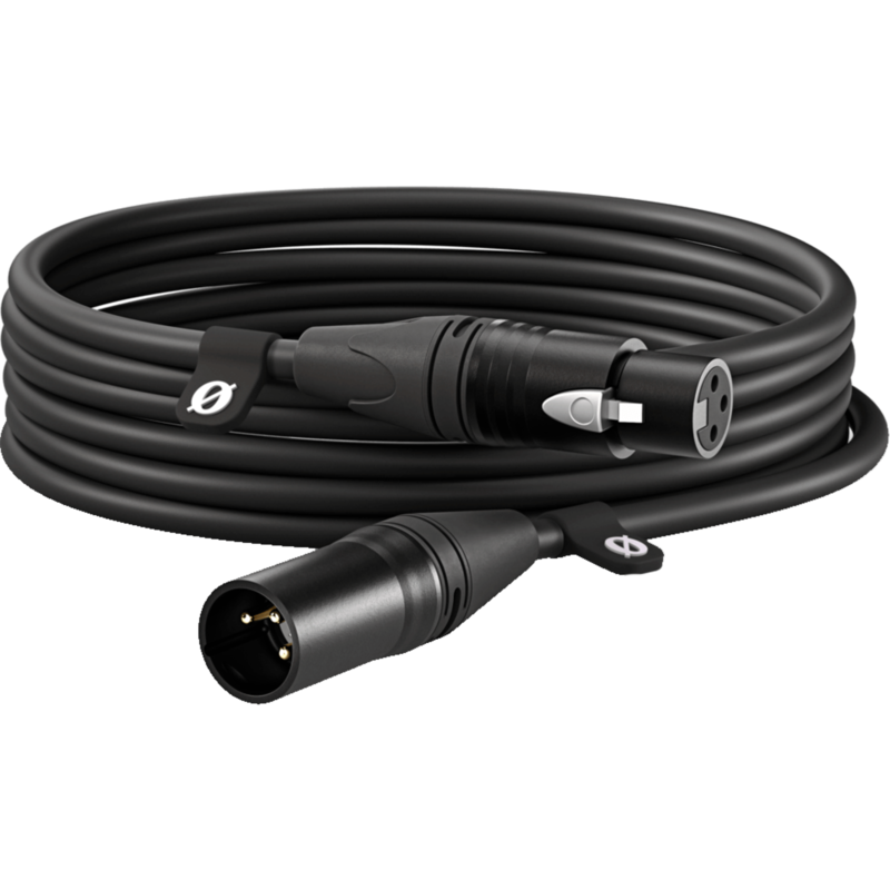 Rode Microphones Premium XLR-Kabel XLR6M black, schwarz, 6 Meter