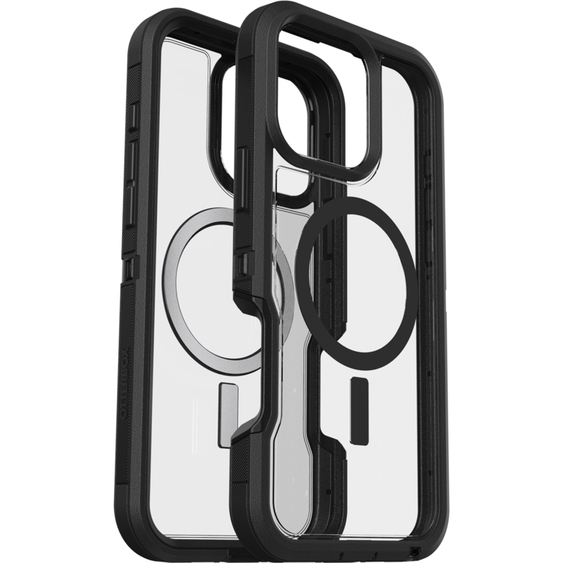 Otterbox Defender XT Handyhülle, schwarz/transparent, iPhone 16 Pro Max, MagSafe