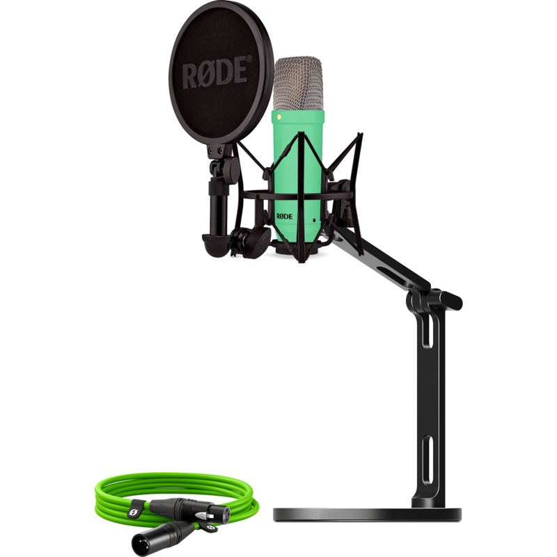 Rode Microphones NT1 Signature +XLR-Kabel+Desktop Studio Arm Mikrofon