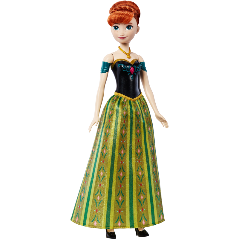 Mattel Disney Die Eiskönigin Singende Anna-Puppe singt "Zum ersten Mal“