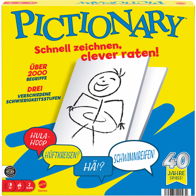 Mattel Pictionary Brettspiel