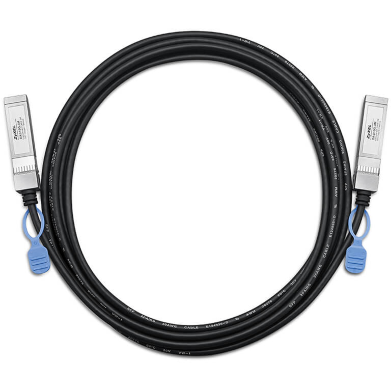 Zyxel Direct attach Kabel DAC10G-3M SFP+ 10G, schwarz, 3 Meter