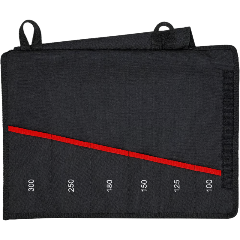 KNIPEX Cobra Kult Tasche 00 19 55 S5 LE, schwarz/rot, leer