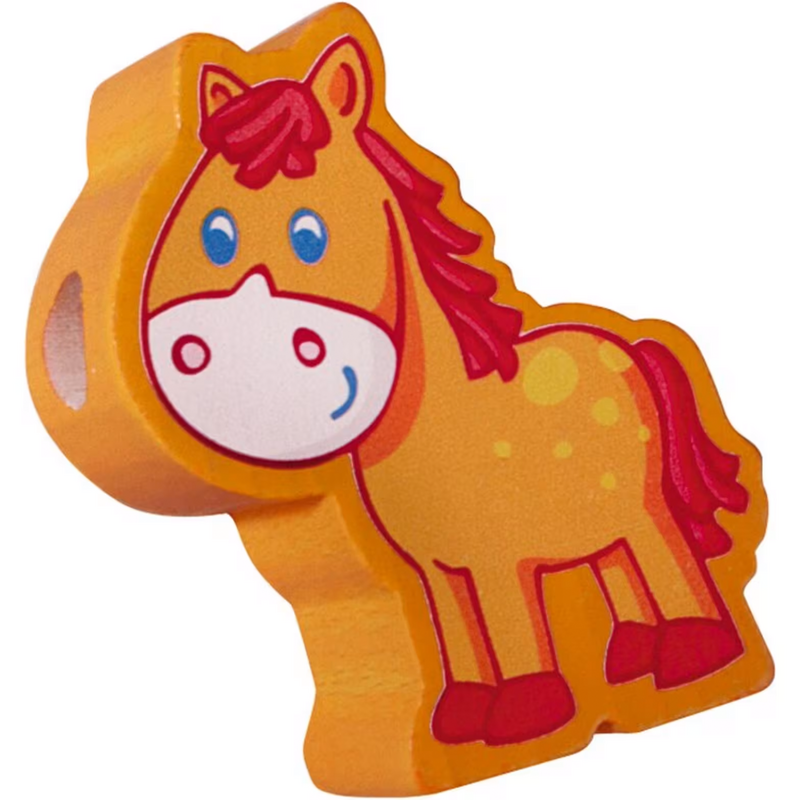 HABA Meine erste Spielwelt - Fädelspiel Auf dem Land Geschicklichkeitsspiel