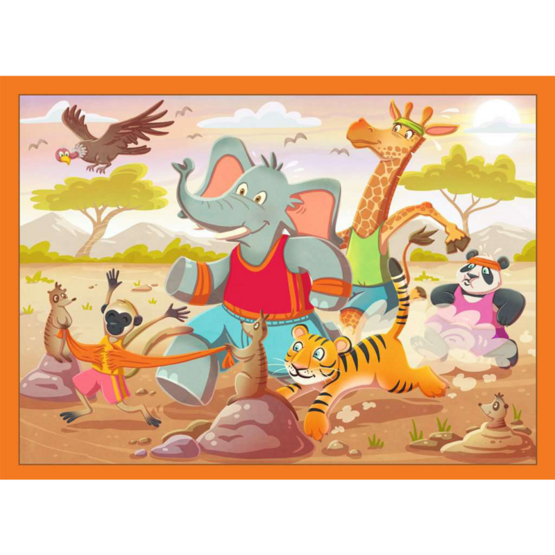 Ravensburger Kinderpuzzle - Speedy Puzzle, 3x 35 Teile