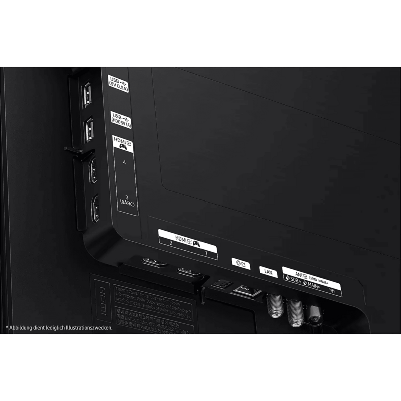 Samsung GQ48S90FAEXZG OLED-Fernseher, schwarz/silber, UltraHD/4K, Vision AI