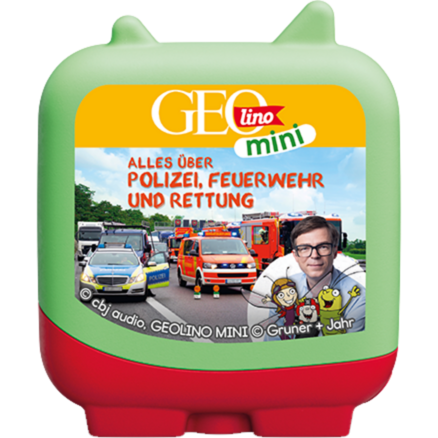 tonies Clever Tonies: GEOLINO MINI - Alles über Polizei, Feuerwehr und Rettung