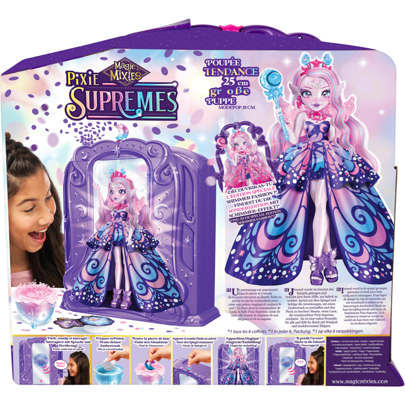 Moose Toys Magic Mixies Pixie Supremes Fashion Doll Puppe