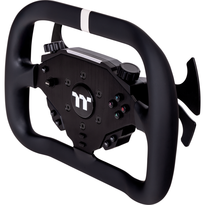 Thermaltake F100 Steering Wheel Austausch-Lenkrad, schwarz