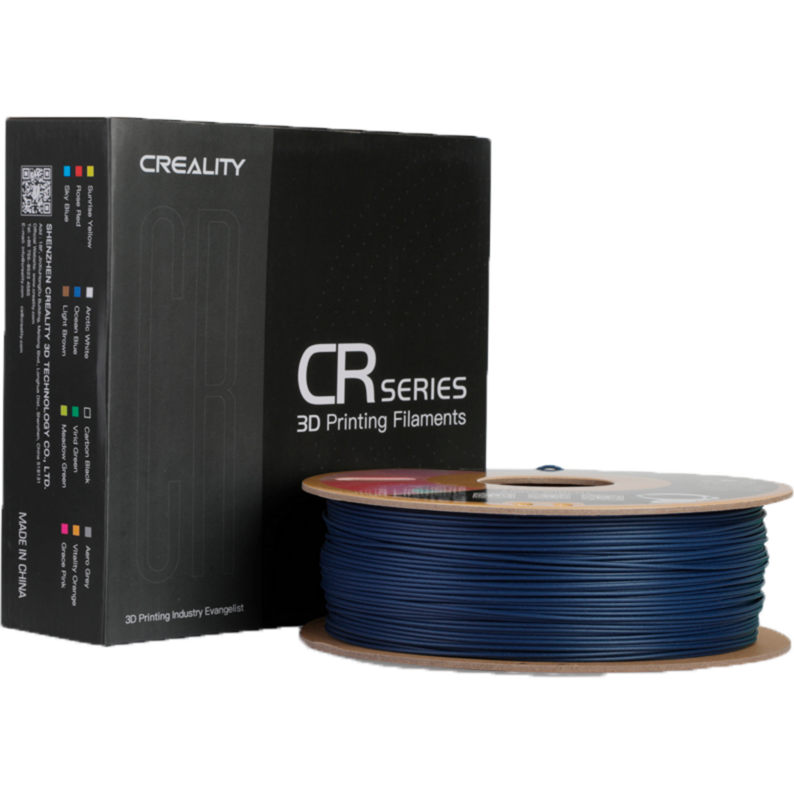 Creality CR-PLA Matte Navy Blue 3D-Filament, blau, 1 kg, 1,75 mm, auf Rolle