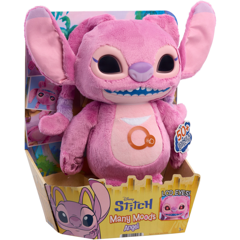 Just Play Disney Stitch Many Moods Angel Plüschfigur Kuscheltier