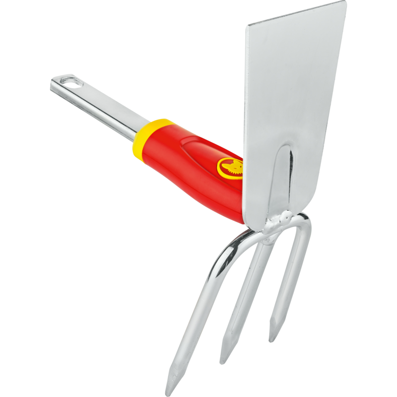 WOLF-Garten Doppelhacke IL-M 3, multi-star Hacke, rot/gelb, 8cm