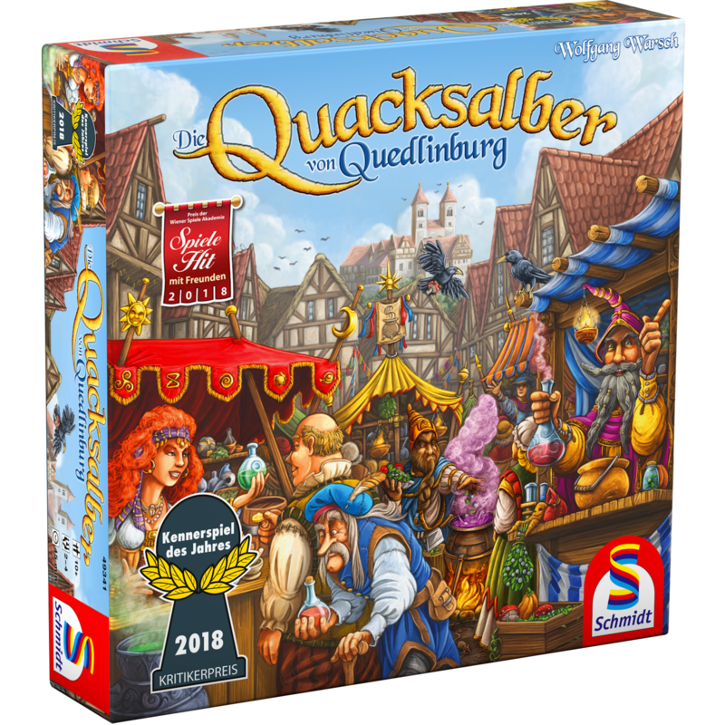 Schmidt Spiele Die Quacksalber von Quedlinburg Brettspiel, Kennerspiel des