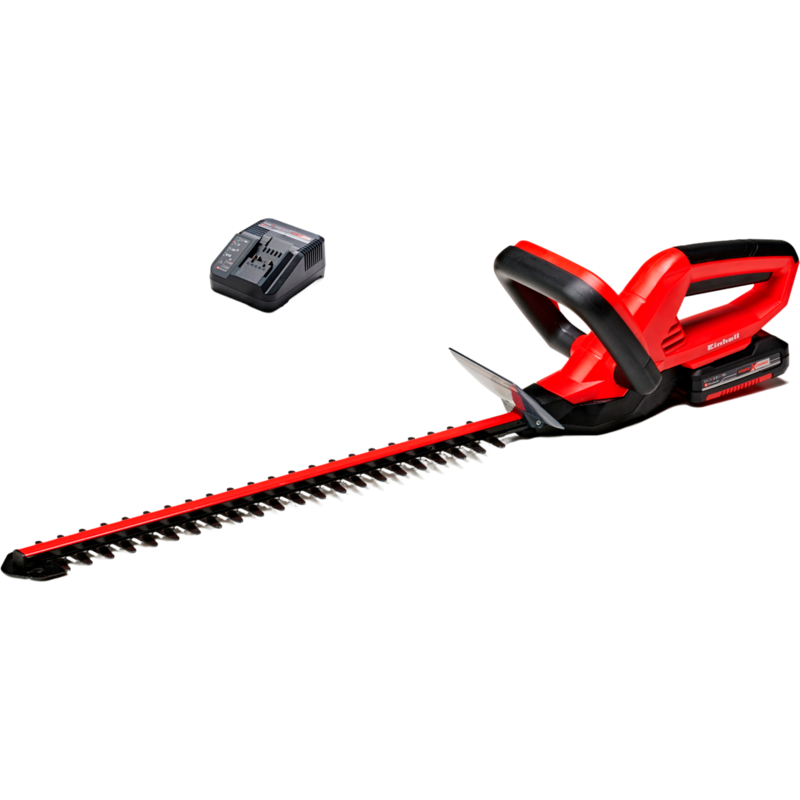 EINHELL Power X-Change Akku-Heckenschere GC-CH 1846 Li, 18Volt, rot/schwarz