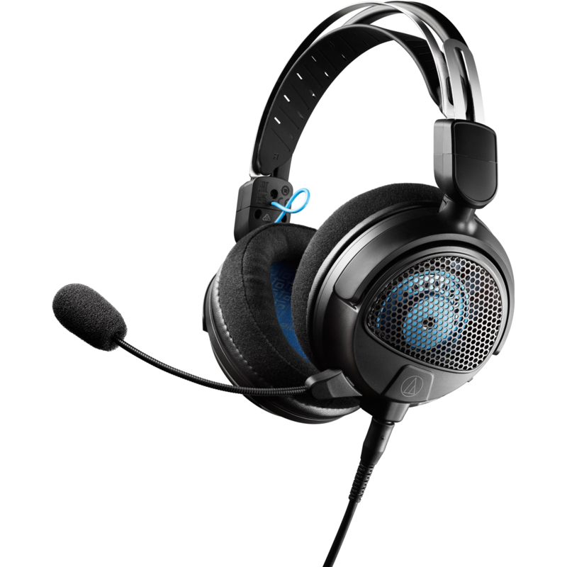 Audio-Technica ATH-GDL3BK Gaming-Headset, schwarz, 3,5 mm Klinke