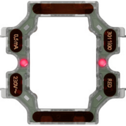 Gira LED Beleuchtungselement Variante 3 0,5 Milliampere Leuchte, rot