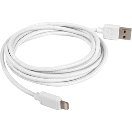 OWC USB 2.0 Adapterkabel, USB-A Stecker > Lightning Stecker Kabel, weiß, 2,0