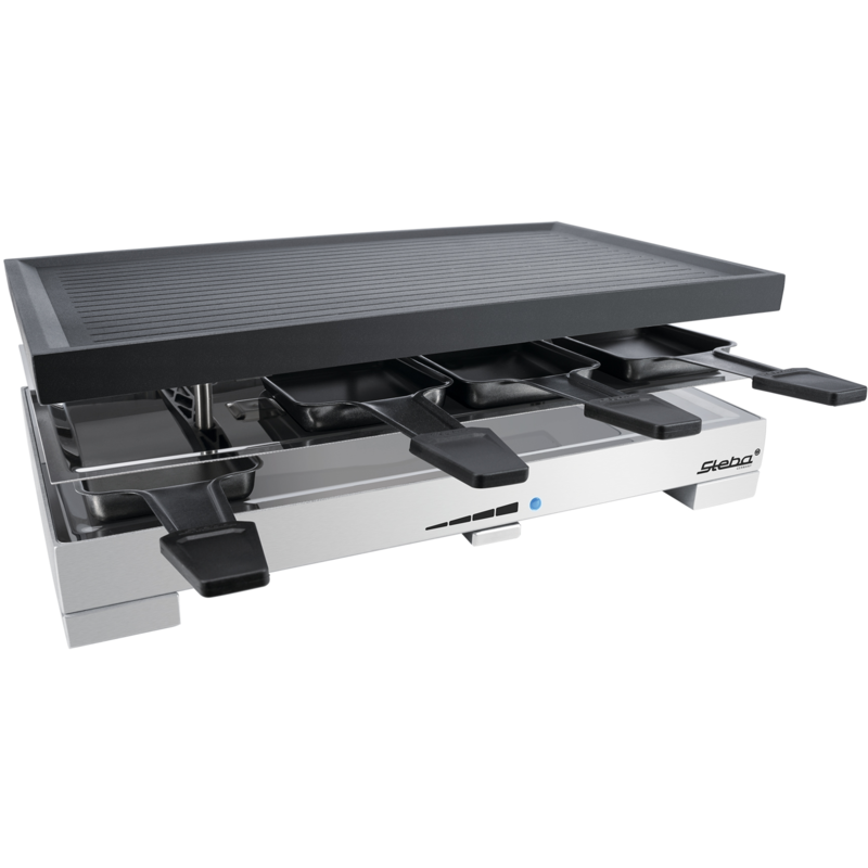 Steba Raclette RC 68, schwarz/silber