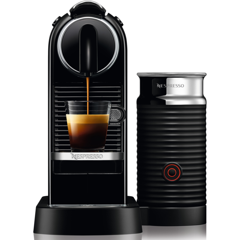 DeLonghi Nespresso Citiz EN 267.BAE Kapselmaschine, schwarz/silber, Gebraucht
