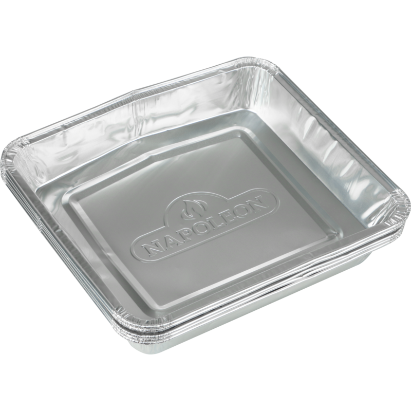 Napoleon Alu-Fettauffangschalen 16,5cm x 16cm für TravelQ-Serie Tropfschale
