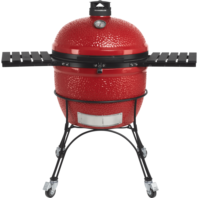 Kamado Joe Big Joe II Grill, rot/schwarz, Ø 61cm