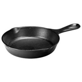 Lodge Bratpfanne L3SK3 mit Stiel Pfanne, schwarz, Ø 16,5cm